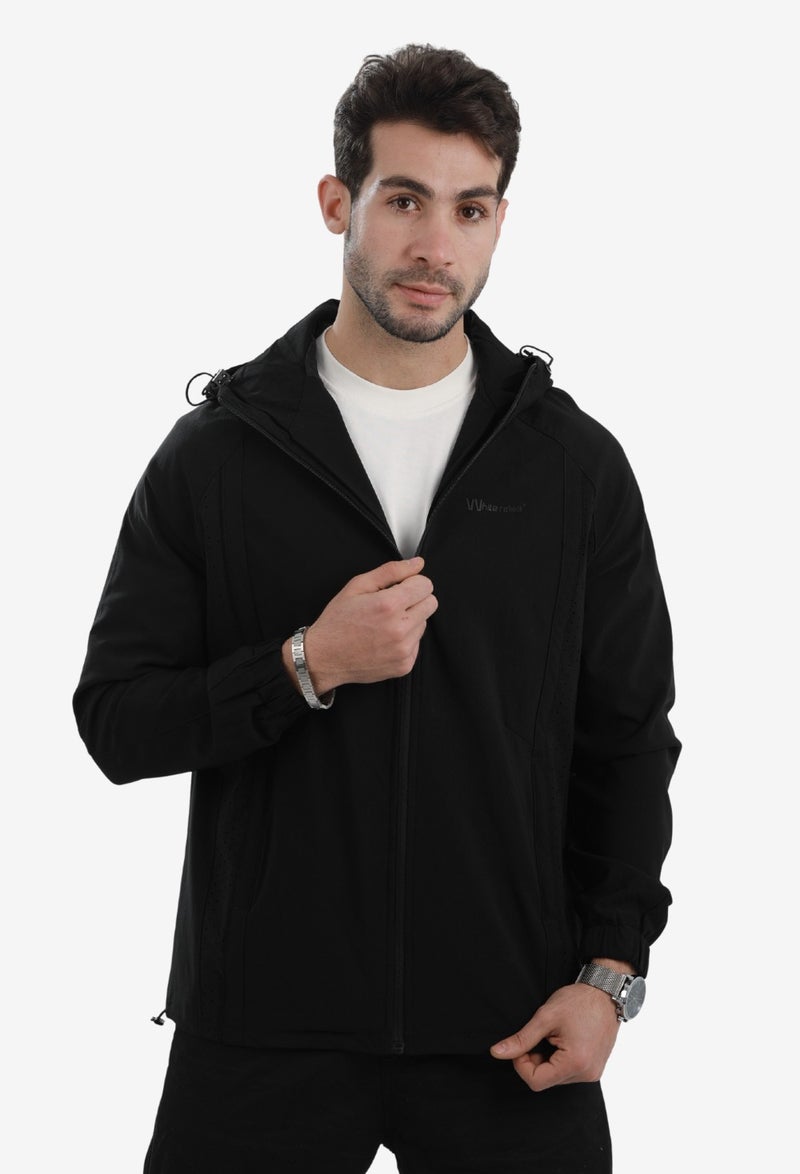 WHITE RABBIT Jacket soft with lining-Black - Image 1